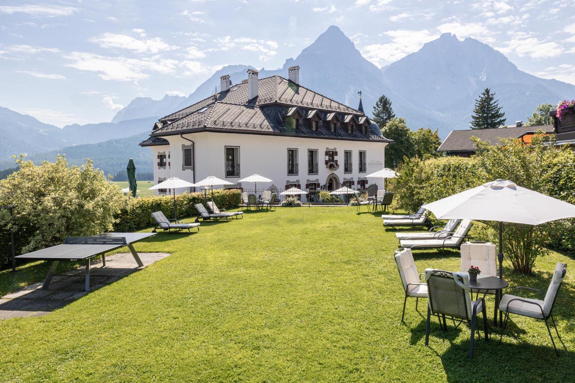Aparthotel Ansitz Felsenheim Lermoos Exterior foto