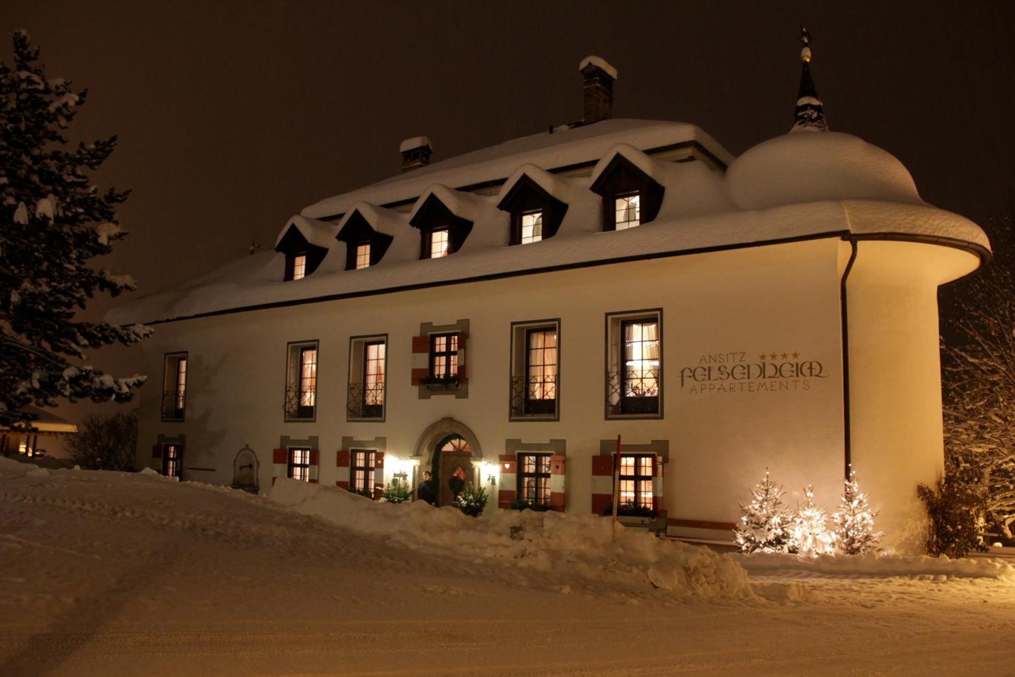 Aparthotel Ansitz Felsenheim Lermoos Exterior foto